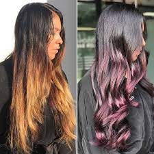 Wow Palermo Black 3nvv On Her Roots And Volterra Amethyst 4vr On Her Ends Cool Hairstyles Long Hair Styles Hair Styles