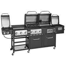 Outdoor Gourmet Pro Triton Supreme 7 Burner Grill Griddle And Smoker Combo Outdoor Gourmet Grill Grilling Charcoal Grill