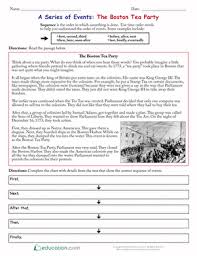 Please contact us if you think we are infringing copyright of. A Series Of Events The Boston Tea Party Worksheet Education Com