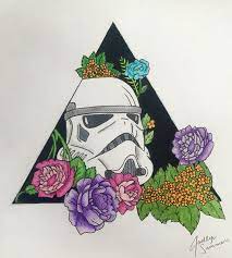 Shop online store for special deals. Floral Star Wars Ofmymindco Drawings Illustration Entertainment Movies Science Fiction Movies Artpal