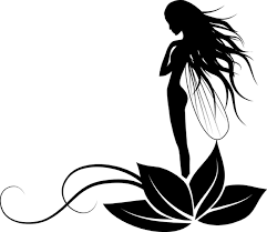 Soft hair brush silhouette clip art. 55 Silhouette Fairy Tattoos Collection