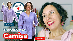 Upcycling: MÉTODO que TRANSFORMA camisa masculina em feminina