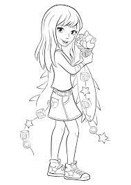 Explore 623989 free printable coloring pages for your kids and adults. Lego Friends Coloring Pages 50 Pictures Free Printable