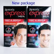 No mess, no fuss solutions in a variety of application types. Restoria Express For Men Restoring Hair Dye Cover Grey Hair Styling Color Cream Ebay