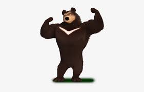 Large medium small any size. Http Mashabear Masha And The Bear Bears Transparent Png 369x443 Free Download On Nicepng