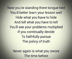 Policy Of Truth Depeche Mode Violater Told You So Depeche Mode Truth