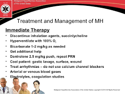 malignant hyperthermia syndrome