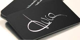 You can choose to have your table cards printed in either vertical or horizontal orientation as well as what paper type you prefer. Luxury Business Cards Silk Suede With Spot Uv And Foil Stamping