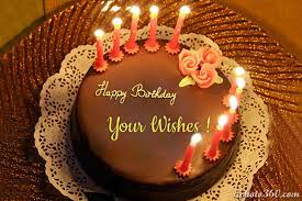 Write name on birthday cakes and cards wishes to her family. Chocolate Birthday Cake With Candle With Name Generator