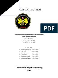 Pendahuluan aktiva tetap adalah aktiva berwujud yang diperoleh dalam keadaan siap pakai. Siklus Aktiva Tetap
