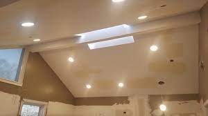 Vaulted ceilings are relics of the old days with a grand allure to them that still manage to thrive in our relatively mundane modern spaces. Recessed Lighting In Kitchen On Cathedral Ceiling Gimbals Vs Regular