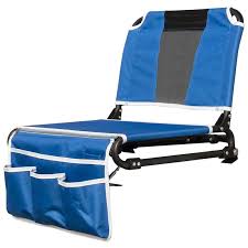 Creative Outdoor Blue 2 In 1 Folding Bleacher Chair 817210 The Home Depot In 2020 Bleacher Chairs Folding Chair Bleachers