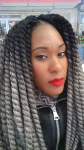 Black And Grey Ombre Box Braids Me Wearing Grey Crochet Braids Ombre Grannytrend Havanatwists Mambotwists Crochetbraids Box Braids Hairstyles Twist Hairstyles Hair Styles