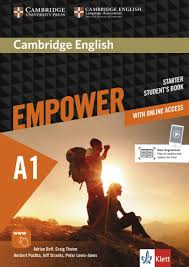If not then continue opening the pdf file. Cambridge English Empower A1 Student S Book Assessment Package Personalised Practice Online Workbook Online Teacher Support Klett Sprachen