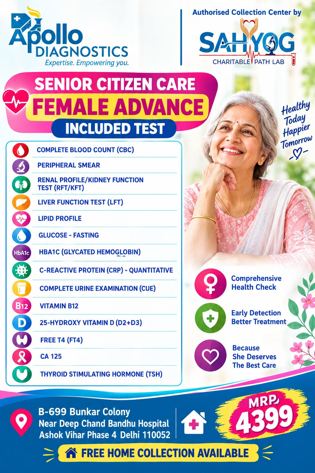APOLLO SENIOR CITIZEN CARE FEMALE ADVANCE product image