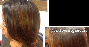 The genius trick to rocking red is to seek out the proper shade to match your skin tone. Six Twenty Seven Balayage Results On Natural African American Hair