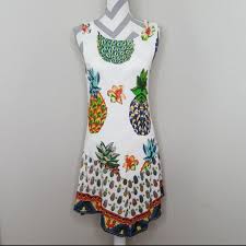 Desigual Sleeveless Pineapple Dress