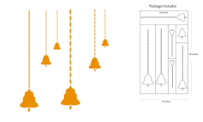 Pooja room wall painting designs. Pooja Room Bell Stencils Custom Stencil Design Reusable Wall Painting Stencils