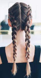 Breathtaking Boxer Double Dutch Braids Braids For Short Hair Braids For Long Hair Braided Hairstyles Easy