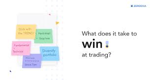 Paper trading can help you a lot if you are new to the stock market. What Does It Take To Win At Trading Z Connect By Zerodha Z Connect By Zerodha