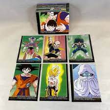 We did not find results for: Dragon Ball Z 1999 Usa Series 3 Jpp Amada Complete Trading Card Set 1 72 Ebay