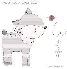 Check spelling or type a new query. Applikationsvorlage Reh Lenchen Stuff Deluxe Appli Gluckpunkt