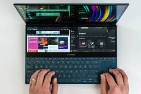 The 2021 edition of the asus zenbook duo 14 improves on its predecessor with a slimmer build, new components, and helpful features, even though some compromises of the unique design remain. News Asus Computing Asus Zenbook Pro Duo Review The Best Dual Screen Laptop Yet Asus Best Laptops Tech Gadgets Gifts