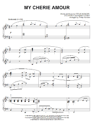 My Cherie Amour Arr Phillip Keveren Piano Solo Sheet Music