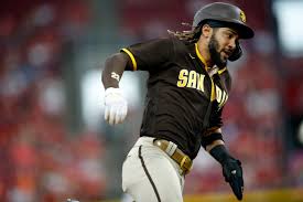 San diego — padres star shortstop fernando tatis jr. Fernando Tatis Jr Signs For Fans After Reds Padres Game At Gabp