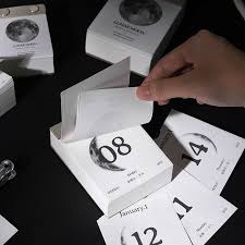 Blank 2021 calendar templates are well formatted pages. Desk Calendar 2021 365 Days A Day One Page Hand Teared Calendar Book Creative Simple Ins Wind Moon Phase Desk Desktop Decoration Shopee Philippines