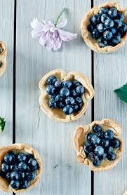 Recette De Petites Tartes Bleuets Et Sucre A La Creme Zeste Recipe Mini Desserts Easy Desserts Food
