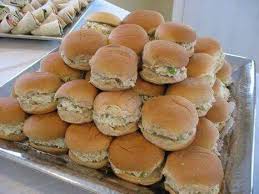 Mini Chicken Salad Sandwiches Chicken Salad Sandwich Chicken Salad Sandwich Recipe Food