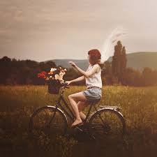 Ginger Photography Bicycle Girl Bicycle
