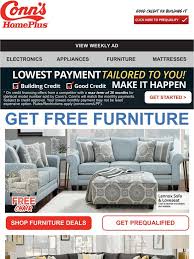 You might be surprised at options, like luxurious velvet upholstery and compact corner sofas. Conns Free Furniture Lowest Payment Tailored To You Milled