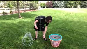 The diy disc golf basket: Easy Frisbee Golf For Your Backyard Chas Crazy Creations