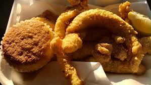 $32.00 · spicy calamari po'boy. V Soul Food Shack Soul Food Restaurant In Portland