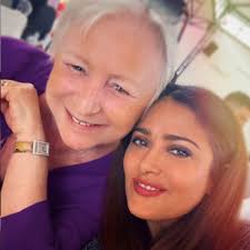 Salma Hayek attends the funeral of her sister-in-law Florence