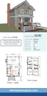 We have many plans in all sizes and styles to suit your tastes, needs, and budget. Southern Style House Plan 72797 With 3 Bed 3 Bath Narrow Lot House Narrow Lot House Plans House Plans