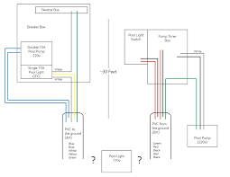 Can Someone Help Me Figure Out The Missing Section Of Wiring Below How Is The Pool Light Wired Electricians