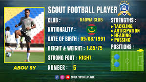 ABOU SY 🔵 CENTRE DEFENDER 🔵 RADWA CLUB 🔵 BEST OF 2023/24 HD
