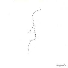 Black And White Kissing Drawing Kiss Love And Drawing Image Drawings For Boyfriend Line Art Drawings Art Pages