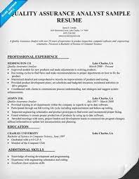 Collect/analyze quality data and investigate nonconformance to determine permanent resolution. Software Quality Assurance Cv