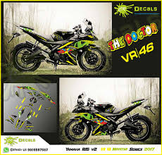 Entdecke rezepte, einrichtungsideen, stilinterpretationen und andere ideen zum ausprobieren. Buy Cr Decals Yamaha R15 V2 Custom Decals Stickers Vr46 Edition Kit Online Get 55 Off