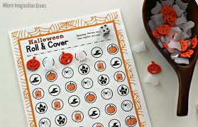 Each person guesses how much the candy bag will these fun halloween math games will certainly make learning math fun for your kids. Free Preschool Roll Cover Halloween Math Game Where Imagination Grows