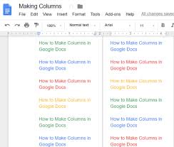 They can request edit access if they need to make a change. How To Add Columns In Google Docs Schooled In Tech
