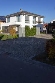 Carport Garage Of Entrace Area Modern Houses Stock Image Image Of Metal Building 152515069