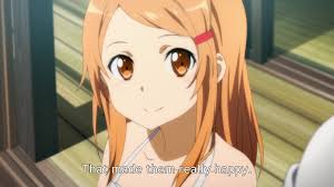 His girlfriend is gonna kick your ass. Asuna As A Child So Cute Sword Art Online Kirito Sword Art Sword Art Online