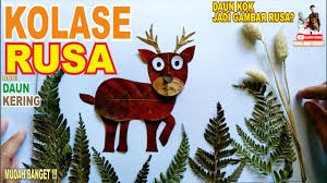 Contoh mozaik burung merak dari daun kering. 7 16 Mb Cara Membuat Kolase Rusa Dari Daun Kering Download Lagu Mp3 Gratis Mp3 Dragon