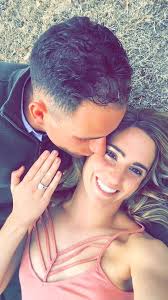 My Valentine, my heart, and my #1! ❤️ cheers to forever! 💍👫🎉😊