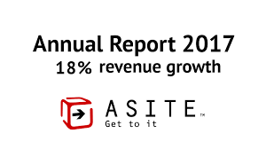 We are increasingly seeing advanced criminal arrangements with international branches. Asite Announces 18 Revenue Growth In Its 2017 Annual Report